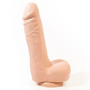 Pink Room Realistische Dildo Anton van hypoallergeen PVC 21,5 cm
