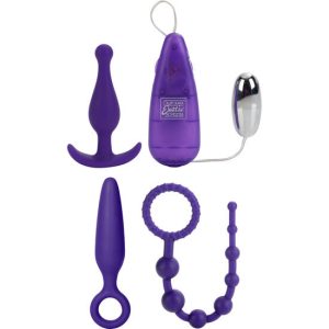 Calexotics Anaal-set met twee plugs, vibro-ei en balletjes Calexotics Anaal-set met twee plugs, vibro-ei en balletjes - Afbeelding 2