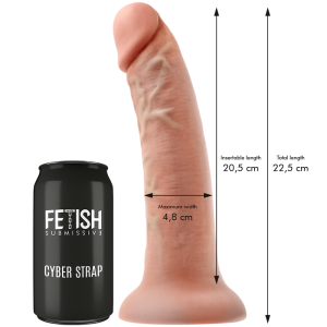 Fetish Submissive Cyber Strap Harness met Dildo en Watchme-afstandsbediening Fetish Submissive Cyber Strap Harness met Dildo en Watchme-afstandsbediening - Afbeelding 4
