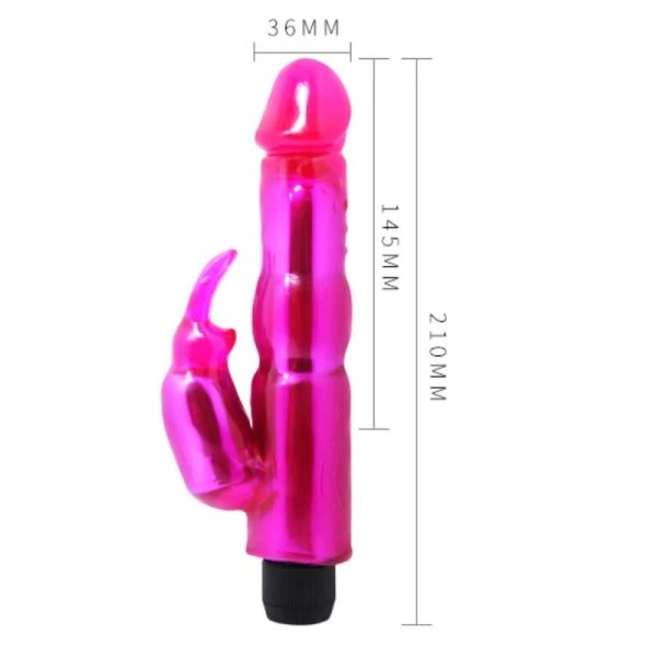 Baile Rabbit Fantasy Vibe Lila – Vibrator met clitorisstimulator