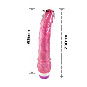 Baile Naturvibrator Linex Red met variabele snelheid Baile Naturvibrator Linex Red met variabele snelheid - Afbeelding 4