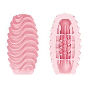 Pretty Love Rosa Dubbelzijdig Masturbator-ei met twee texturen Pretty Love Rosa Dubbelzijdig Masturbator-ei met twee texturen - Afbeelding 2