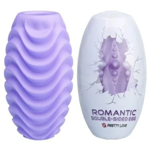 Pretty Love Dubbelzijdig Masturbator-ei met Vibratie, paars