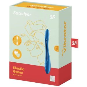 Satisfyer Elastic Game Multi Vibrator Blue – flexible couple's vibrator Satisfyer Elastic Game Multi Vibrator Blue – flexible couple's vibrator - Image 4