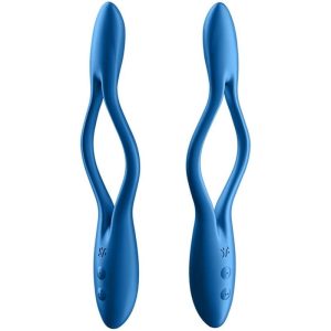 Satisfyer Elastic Game Multi Vibrator Blue – flexible couple's vibrator Satisfyer Elastic Game Multi Vibrator Blue – flexible couple's vibrator - Image 2
