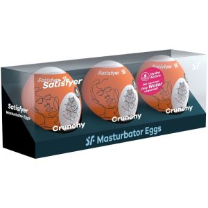 Satisfyer 3 Masturbator-Ei Naughty, Savage & Crunchy Hydro-Active Satisfyer 3 Masturbator-Ei Naughty, Savage & Crunchy Hydro-Active - Afbeelding 2