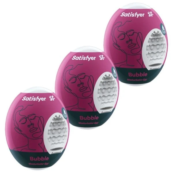 img_119774_4c9887686cb4f3f67fb2227dead92a22_1.jpg Satisfyer 3 Masturbator Eggs Bubble Hydro-Active Set