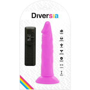 Diversia Flexibele Vibrerende Dildo met Afstandsbediening Paars 23 cm Diversia Flexibele Vibrerende Dildo met Afstandsbediening Paars 23 cm - Afbeelding 7
