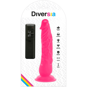 Diversia Flexible Vibrating Dildo with Remote Control 21 cm Diversia Flexible Vibrating Dildo with Remote Control 21 cm - Image 7