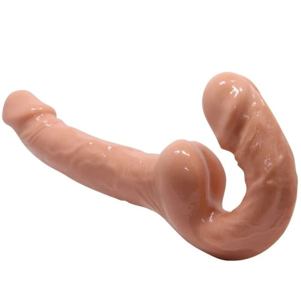 Baile Dubbele Dildo Ultra Hartstochtelijke Gurtdildo met Gurt, natuur
