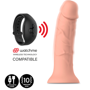 Mythology Asher Original Siliconen Dildo M met Vibratie, huidskleur Mythology Asher Original Siliconen Dildo M met Vibratie, huidskleur - Afbeelding 4