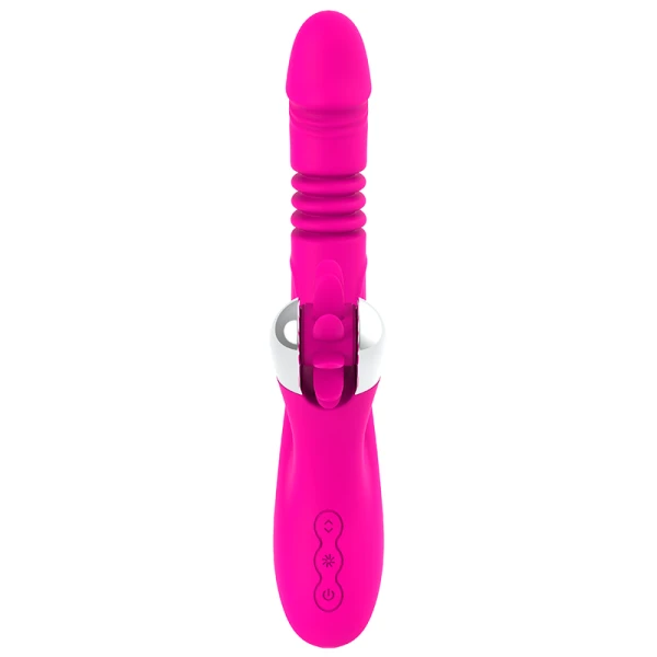 Diversia Rabbit Up-and-Down Vibrator with Clitoral Stimulation, 24 cm