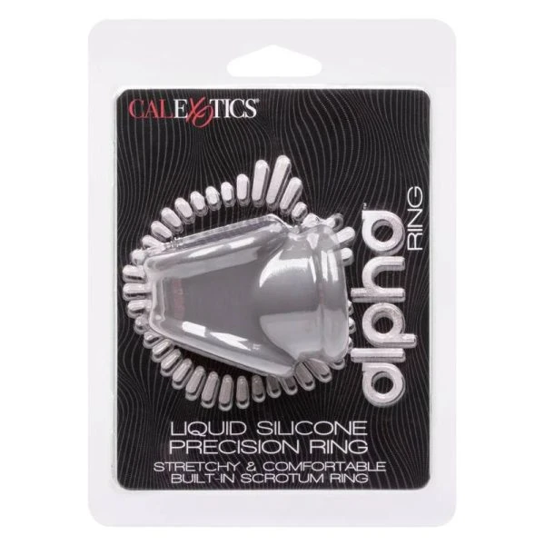 Calexotics Alpha Precision Ring van vloeibaar siliconen met balzakring