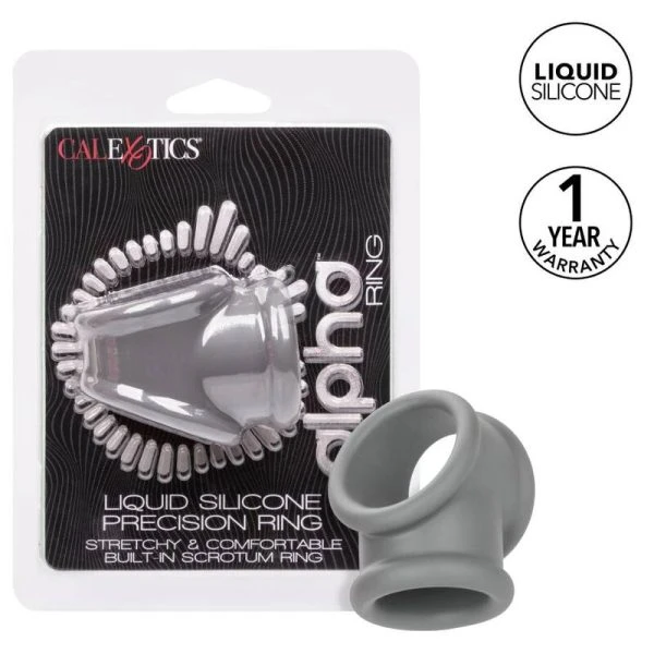 Calexotics Alpha Precision Ring van vloeibaar siliconen met balzakring