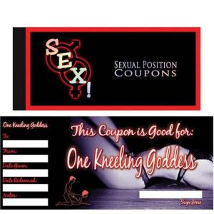 Kheper Games Sex Coupons erotisch partyspel voor koppels Kheper Games Sex Coupons erotisch partyspel voor koppels - Afbeelding 1