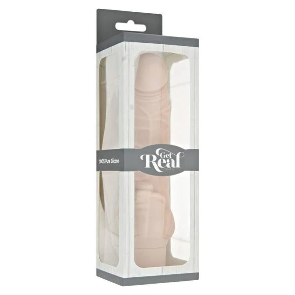 Get Real Classic Stim Vibrator met Clitoris-Stimulator