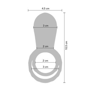 Xocoon Couple Stimulator Ring with Clitoral Stimulation Fuchsia Xocoon Couple Stimulator Ring with Clitoral Stimulation Fuchsia - Image 6
