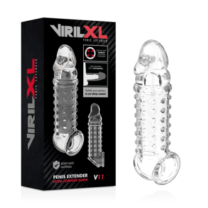 Virilxl Penishuls met verlenging V11 transparant Virilxl Penishuls met verlenging V11 transparant - Afbeelding 2