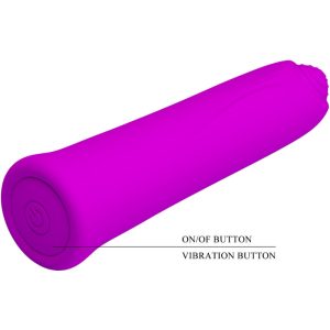 Pretty Love Curtis Mini Super Power Vibrator 12 Lila Silikon Pretty Love Curtis Mini Super Power Vibrator 12 Lila Silikon - Afbeelding 4