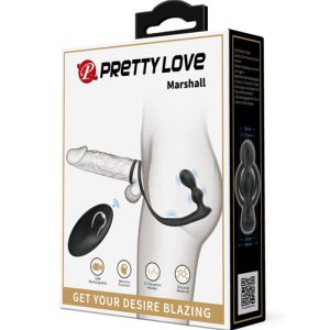 Pretty Love Penisring met vibrerende anaalplug en afstandsbediening Pretty Love Penisring met vibrerende anaalplug en afstandsbediening - Afbeelding 9