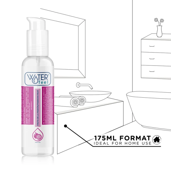 Waterfeel glijmiddel met passievruchtensmaak op waterbasis 175 ml