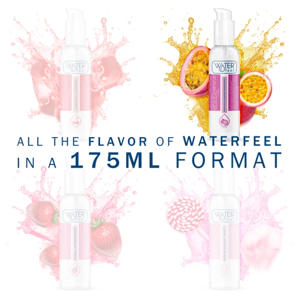 Waterfeel glijmiddel met passievruchtensmaak op waterbasis 175 ml
