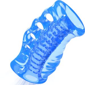Armony Masturbator Finger Blue with Four-Hole Design Armony Masturbator Finger Blue with Four-Hole Design - Image 1