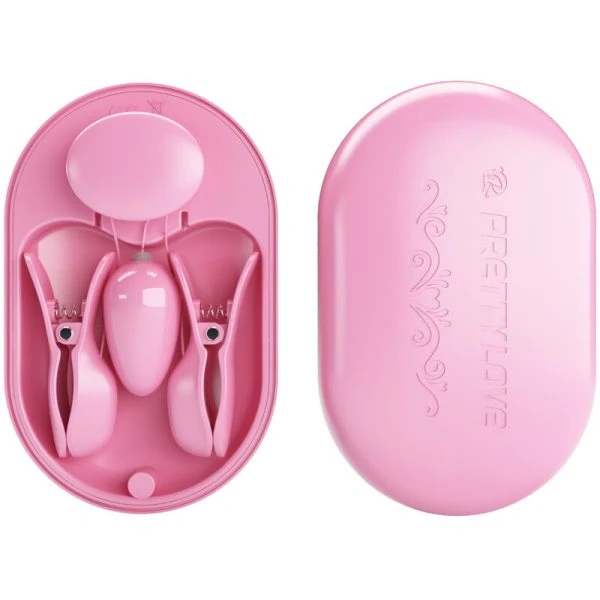 Pretty Love Surprise Box with Electro Stimulation Tweezers pink