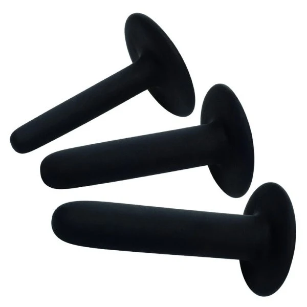 Calexotics Boundless Siliconen Pegging-set met 3 inlegstukken en universeel harnas