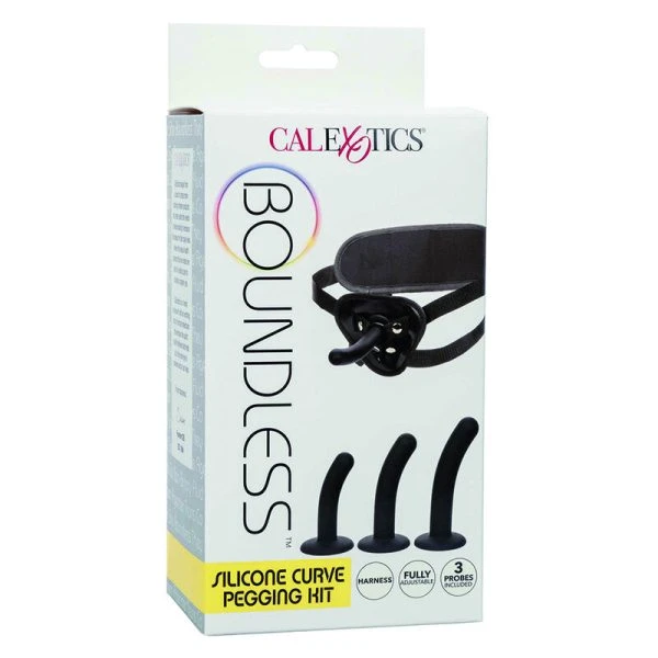 Calexotics Boundless Silicone Pegging Kit with Three Dildos Calexotics Boundless Silicone Pegging Kit with Three Dildos
