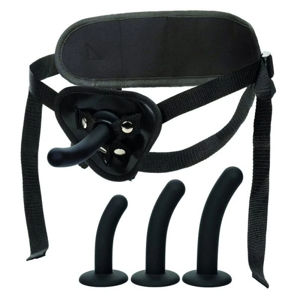 Calexotics Boundless Silicone Pegging Kit with Three Dildos Calexotics Boundless Silicone Pegging Kit with Three Dildos