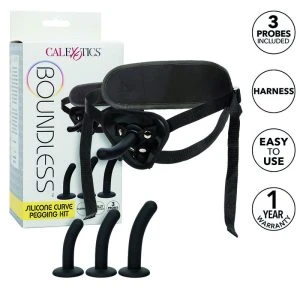 Calexotics Boundless Silicone Pegging Kit with Three Dildos
