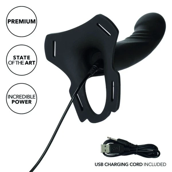 Calexotics Boundless oplaadbaar multifunctioneel strap-on met 10 trillingsstanden Calexotics Boundless oplaadbaar multifunctioneel strap-on met 10 trillingsstanden