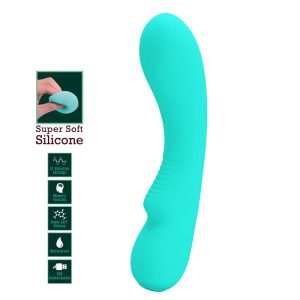 Pretty Love Prescott G-spot vibrator van siliconen, oplaadbaar, aqua groen Pretty Love Prescott G-spot vibrator van siliconen, oplaadbaar, aqua groen - Afbeelding 7