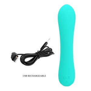 Pretty Love Prescott G-spot vibrator van siliconen, oplaadbaar, aqua groen Pretty Love Prescott G-spot vibrator van siliconen, oplaadbaar, aqua groen - Afbeelding 8