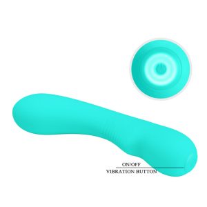 Pretty Love Prescott G-spot vibrator van siliconen, oplaadbaar, aqua groen Pretty Love Prescott G-spot vibrator van siliconen, oplaadbaar, aqua groen - Afbeelding 6