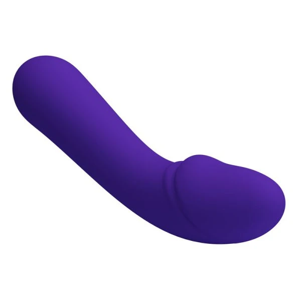 Pretty Love Cetus G-Punt Vibrator van siliconen oplaadbaar paars
