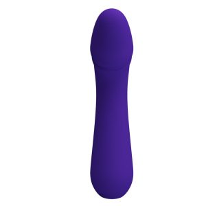 Pretty Love Cetus G-Punt Vibrator van siliconen oplaadbaar paars Pretty Love Cetus G-Punt Vibrator van siliconen oplaadbaar paars - Afbeelding 1