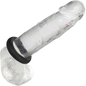 Calexotics Alpha Prolong Medium Ring made of silicone, black Calexotics Alpha Prolong Medium Ring made of silicone, black - Image 7