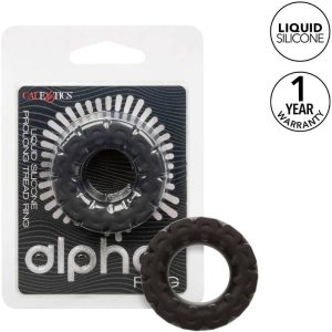 Calexotics Penisring Alpha Prolong aus Liquid Silicone, schwarz Calexotics Penisring Alpha Prolong aus Liquid Silicone, schwarz – Bild 1