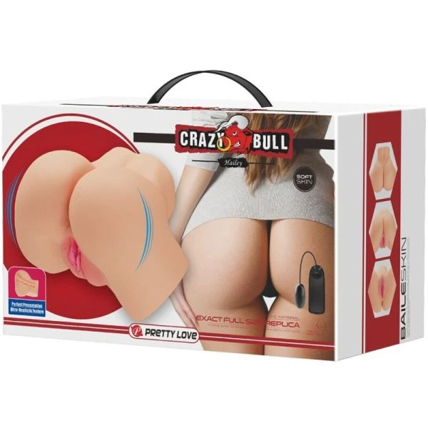 Crazy Bull Masturbator with Vagina and Anus Hailey, Vibration