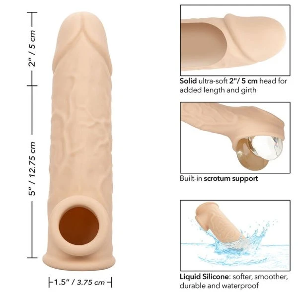 Calexotics Penis Extension Performance Maxx Life-Like Extension 7 Light Skin