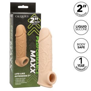Calexotics Penis Extension Performance Maxx Life-Like Extension 7 Light Skin Calexotics Penis Extension Performance Maxx Life-Like Extension 7 Light Skin - Image 1