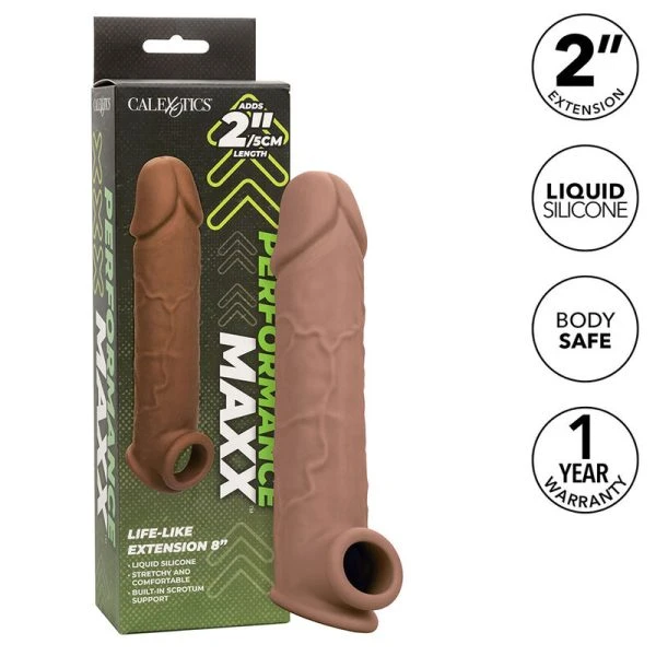 Calexotics Performance Maxx Penisverlängerung 8 Bruine Huid
