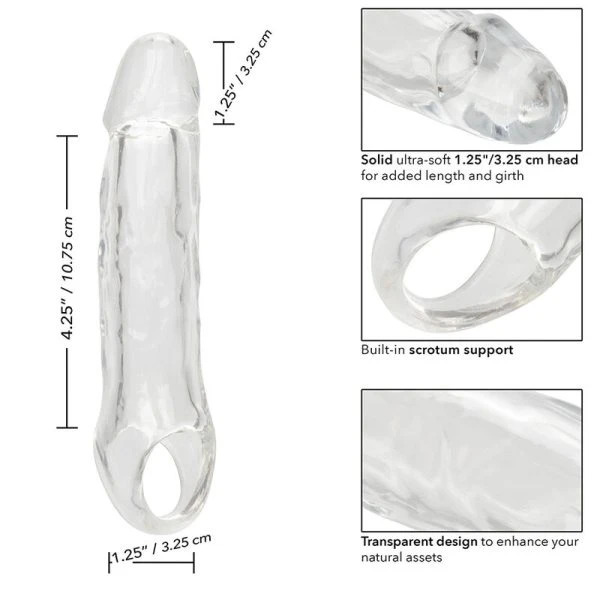 Calexotics Penisverlängerung Performance Maxx Clear Extension 5,5 transparent Calexotics Penisverlängerung Performance Maxx Clear Extension 5,5 transparent