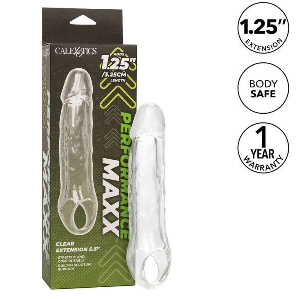 Calexotics Penisverlängerung Performance Maxx Clear Extension 5,5 transparent Calexotics Penisverlängerung Performance Maxx Clear Extension 5,5 transparent