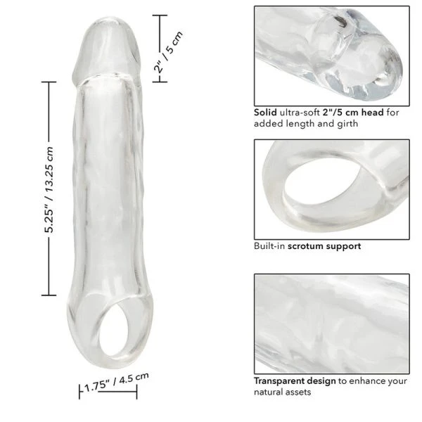 Calexotics Penisverlängerung Performance Maxx Clear Extension 7,5 transparent Calexotics Penisverlängerung Performance Maxx Clear Extension 7,5 transparent