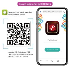 Pretty Love App-gestuurd vibrerend eitje van siliconen Paars Pretty Love App-gestuurd vibrerend eitje van siliconen Paars - Afbeelding 9