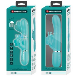 Pretty Love Multifunction Rabbit Vibrator 4 in 1 with Clitoral Stimulator Aqua Green Pretty Love Multifunction Rabbit Vibrator 4 in 1 with Clitoral Stimulator Aqua Green - Image 11