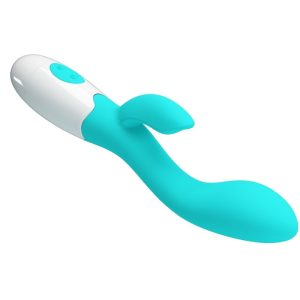 Pretty Love G-Spot Vibrator with Clitoral Stimulation, Aqua Green Pretty Love G-Spot Vibrator with Clitoral Stimulation, Aqua Green - Image 4